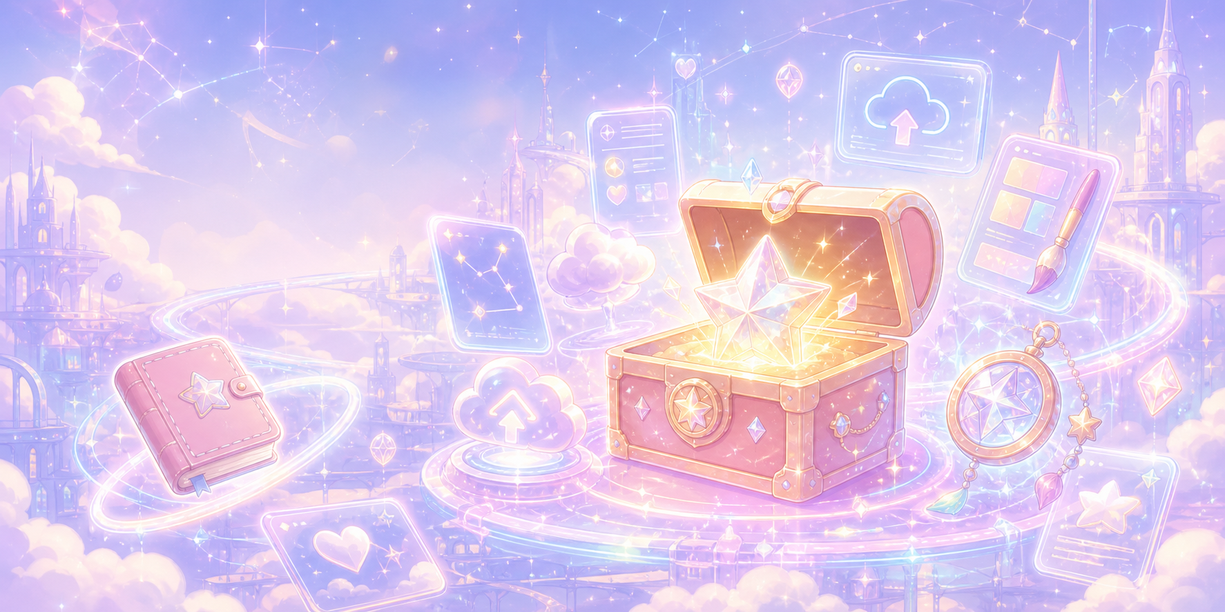 MiraEmo Plus の宝箱イラスト
